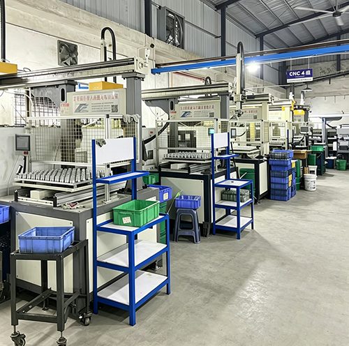 CNC robotic handling